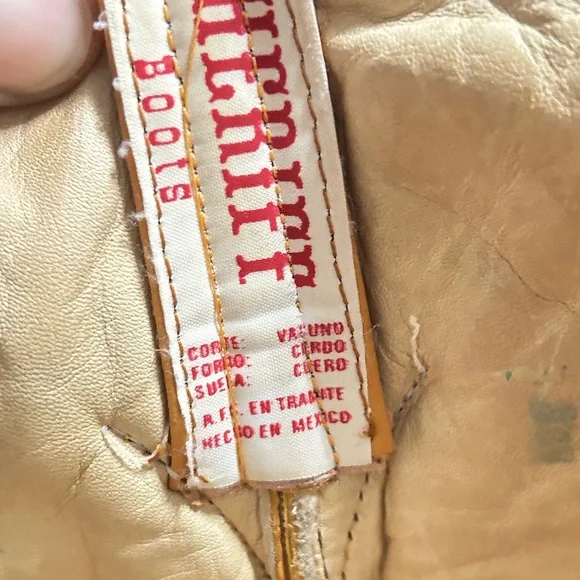 Yellow Gold 🐊 Croc Cowboy Boots - Picture 6 of 8